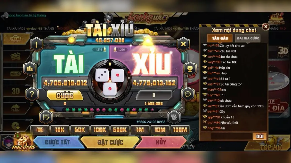 Quy luật soi cầu Sicbo